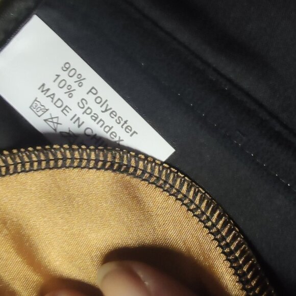 💜 Gold Sparkle Underbust Corset and Thong Set - Picture 9 of 10